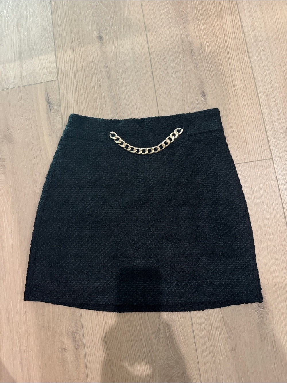 Mango tweed mini skirt s